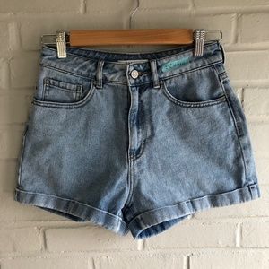 PacSun jean mom shorts